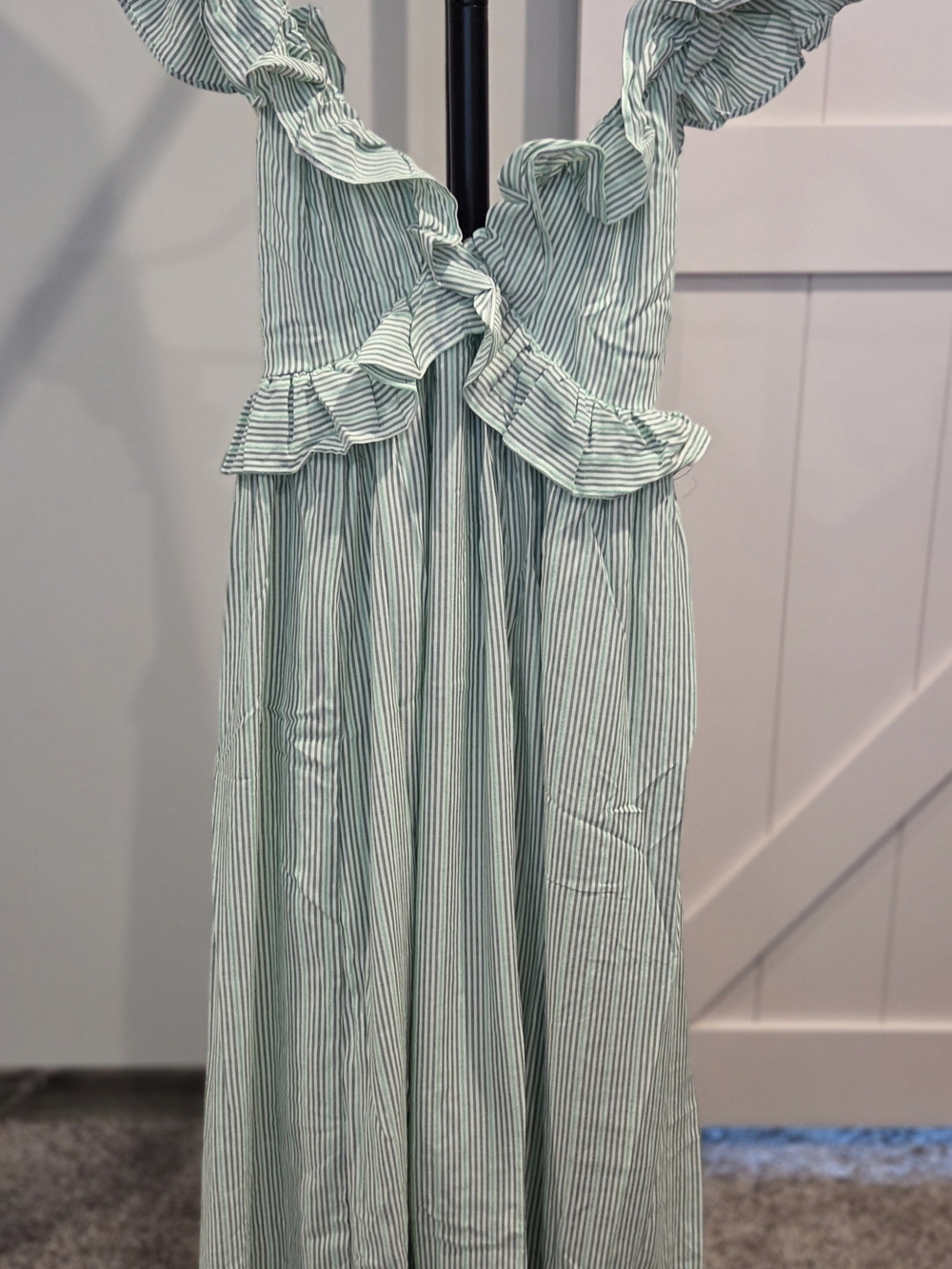 S- Mint Melody Maxi Dress -Meet Me In Santorini- Resort, Vacation, Summer